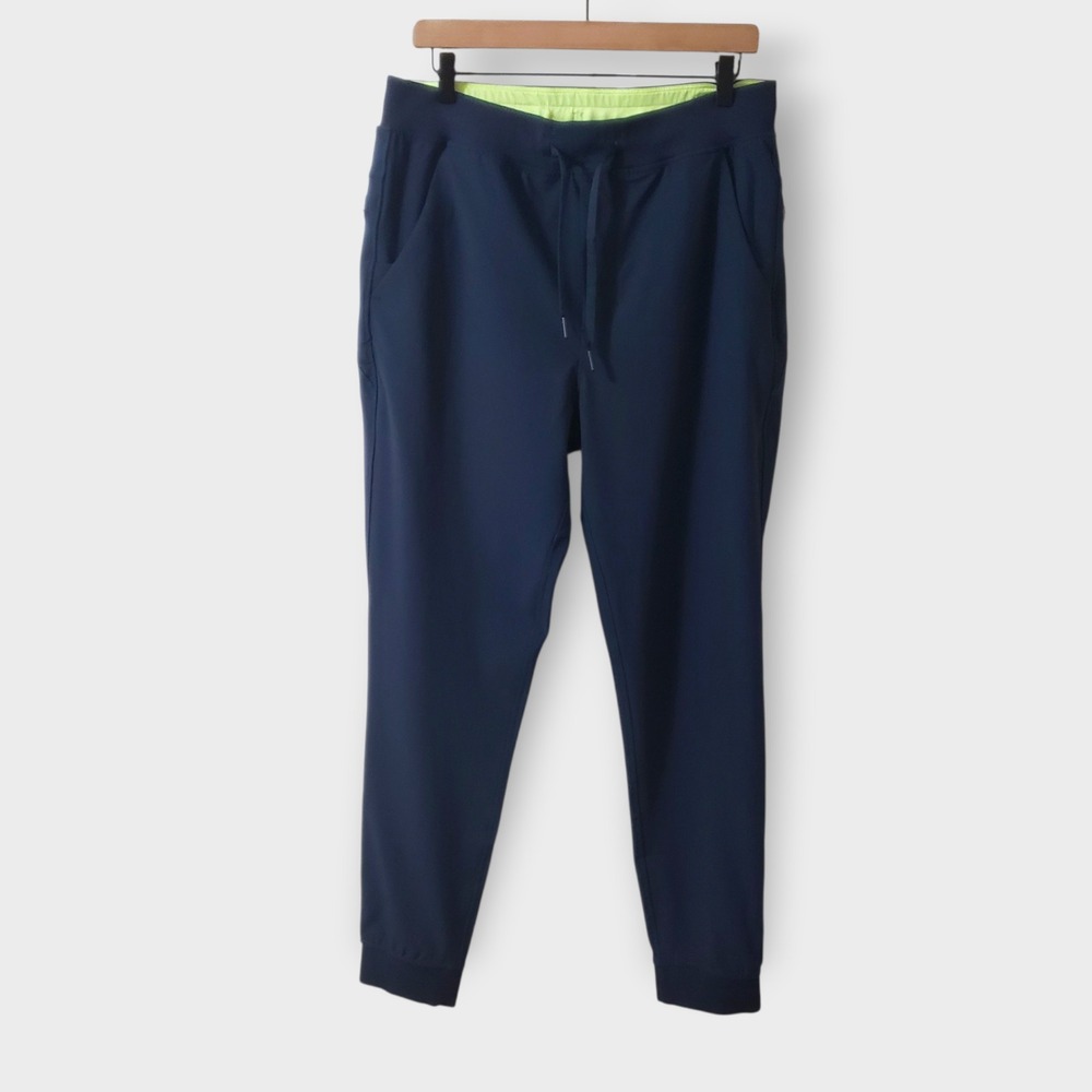 Birddogs Joggers Lined Navy Blue Mens XL Athletic Sweatpant Drawstring Boomstick